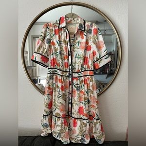kate spade Picnic Perfect Blossom Fluid Shirtdress